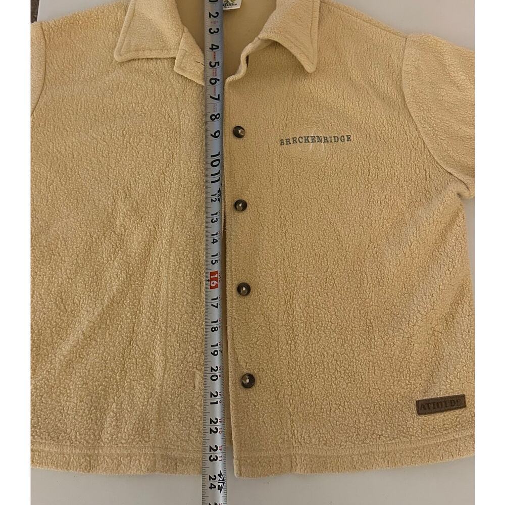 Attitude Yellow "Breckenridge" Button Down Shirt- M - Picture 9 of 10